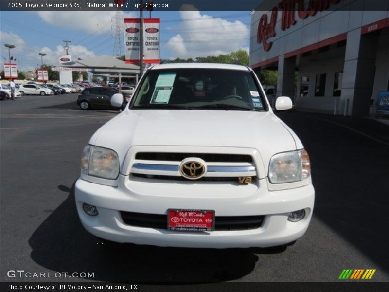 Natural White / Light Charcoal 2005 Toyota Sequoia SR5