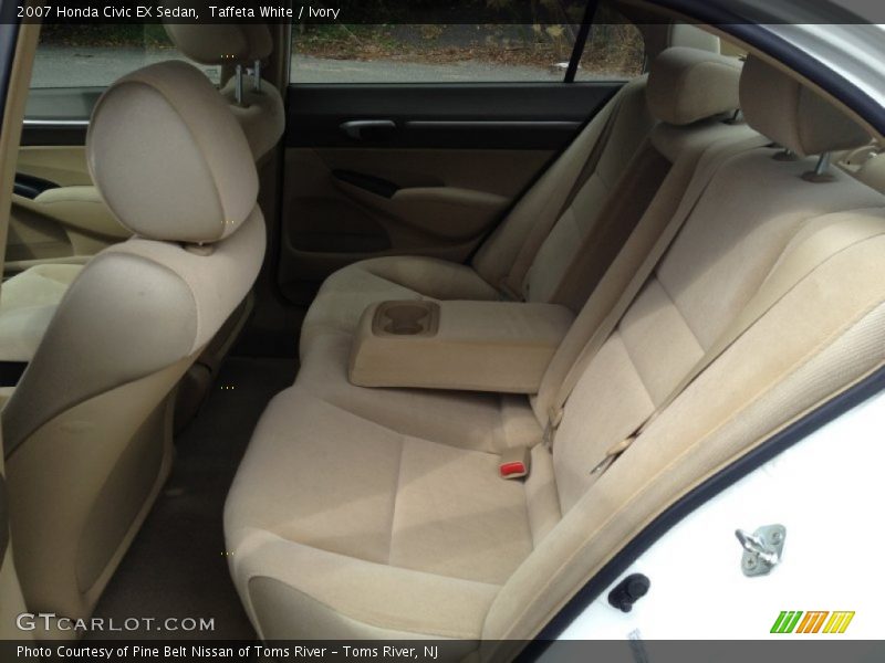 Taffeta White / Ivory 2007 Honda Civic EX Sedan