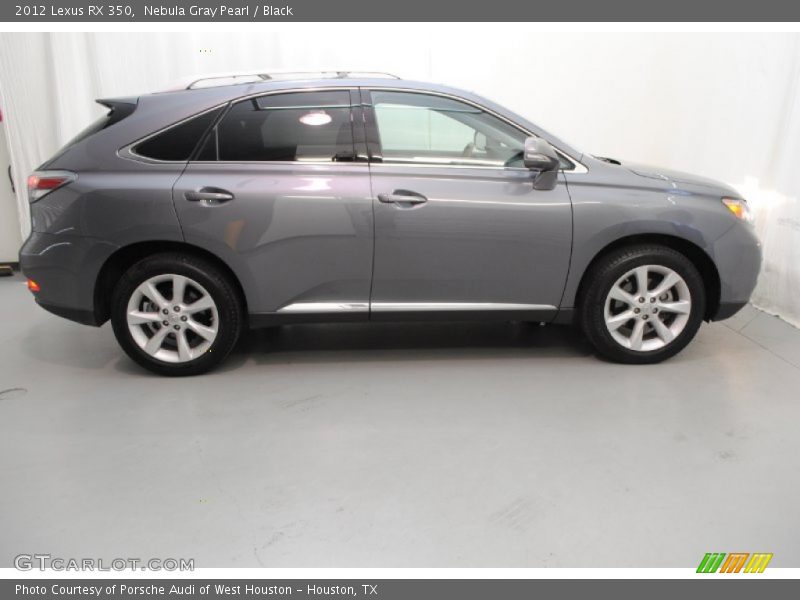Nebula Gray Pearl / Black 2012 Lexus RX 350