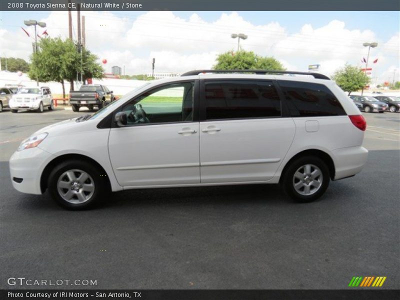 Natural White / Stone 2008 Toyota Sienna CE
