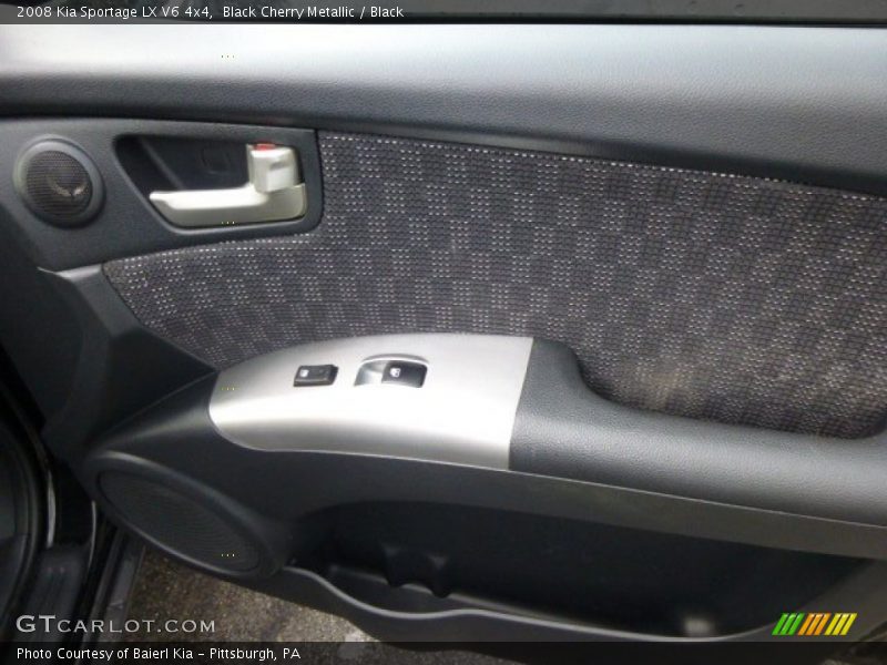 Black Cherry Metallic / Black 2008 Kia Sportage LX V6 4x4