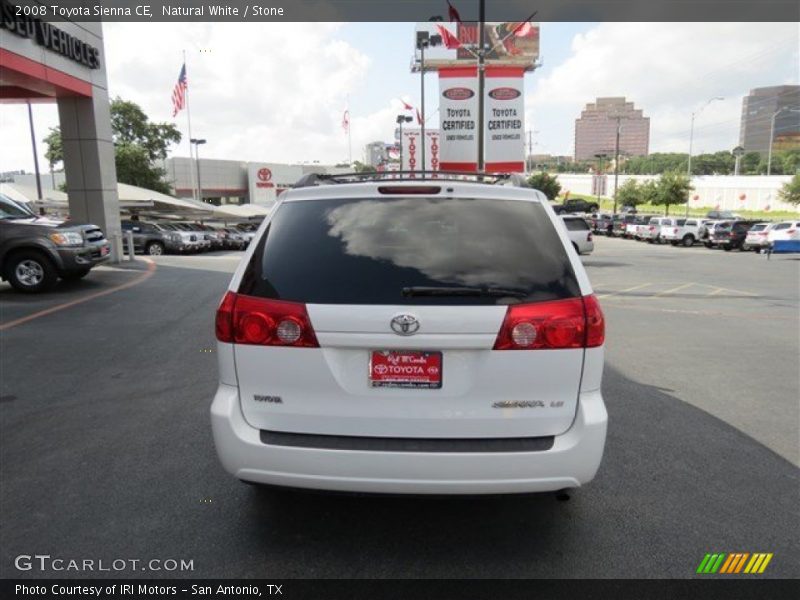 Natural White / Stone 2008 Toyota Sienna CE