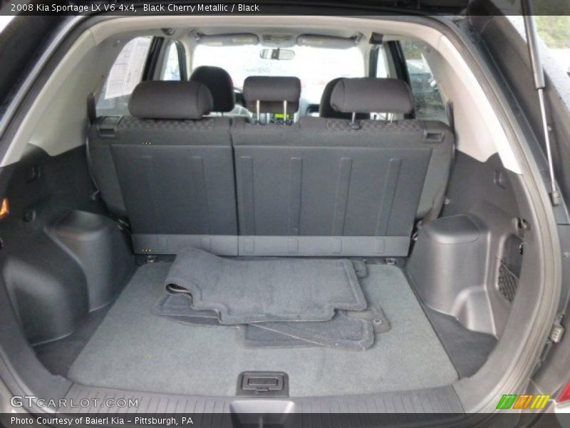 Black Cherry Metallic / Black 2008 Kia Sportage LX V6 4x4