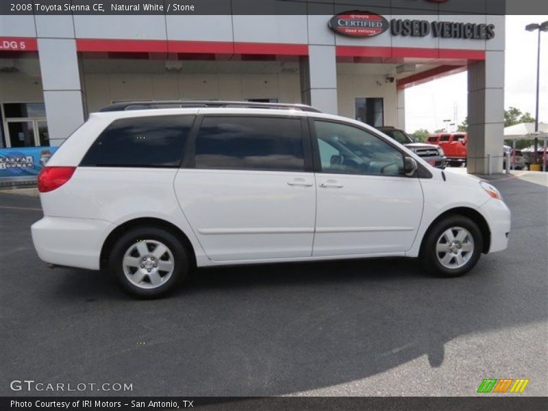 Natural White / Stone 2008 Toyota Sienna CE