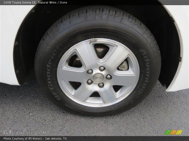 Natural White / Stone 2008 Toyota Sienna CE