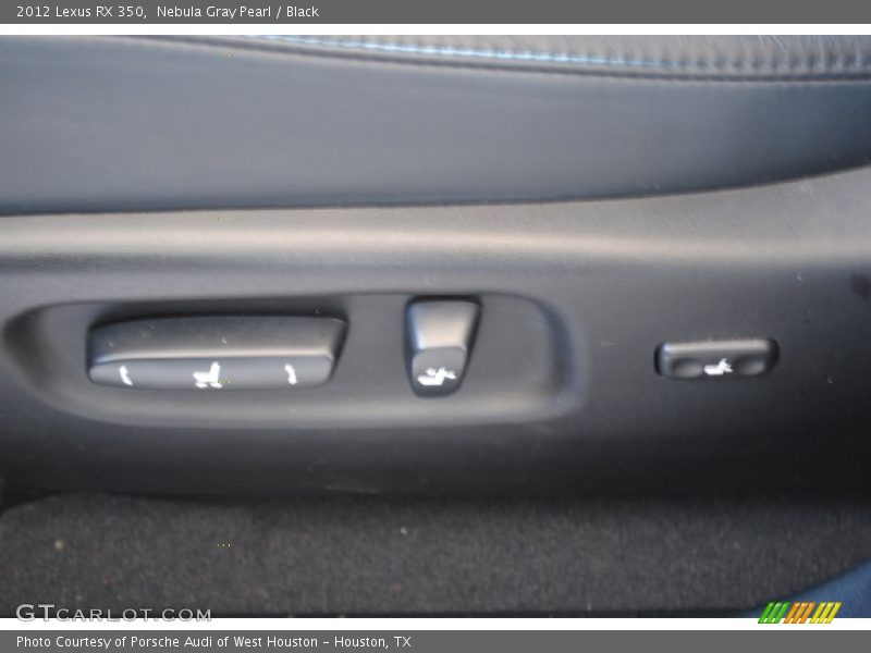Nebula Gray Pearl / Black 2012 Lexus RX 350