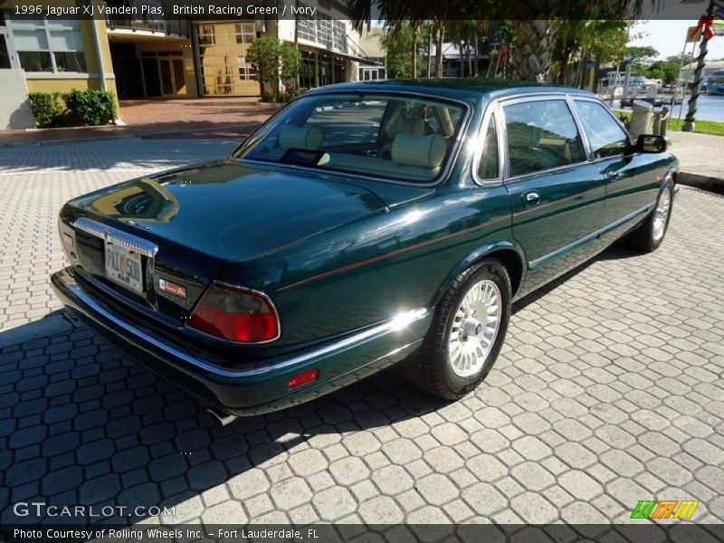British Racing Green / Ivory 1996 Jaguar XJ Vanden Plas