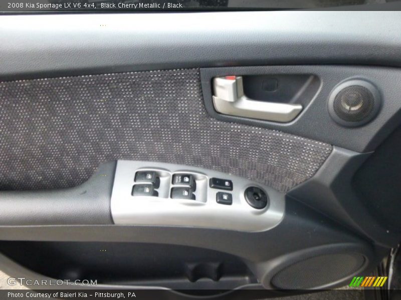 Black Cherry Metallic / Black 2008 Kia Sportage LX V6 4x4