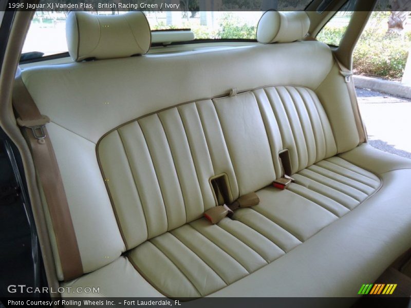Rear Seat of 1996 XJ Vanden Plas