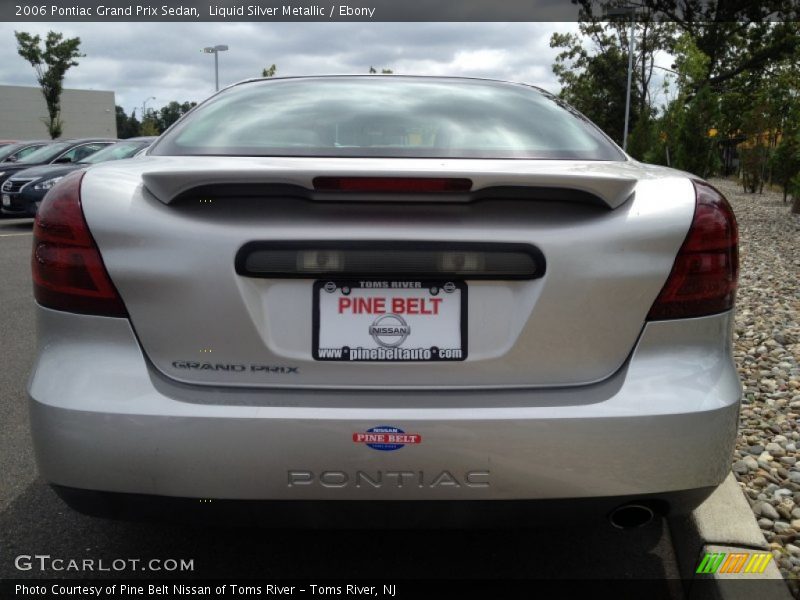 Liquid Silver Metallic / Ebony 2006 Pontiac Grand Prix Sedan