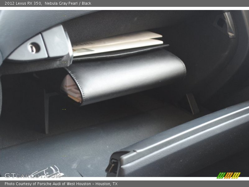 Nebula Gray Pearl / Black 2012 Lexus RX 350