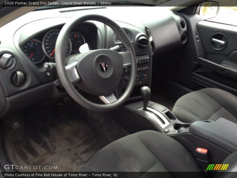 Liquid Silver Metallic / Ebony 2006 Pontiac Grand Prix Sedan