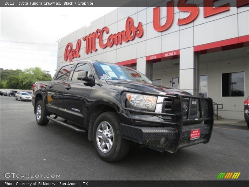 Black / Graphite 2012 Toyota Tundra CrewMax
