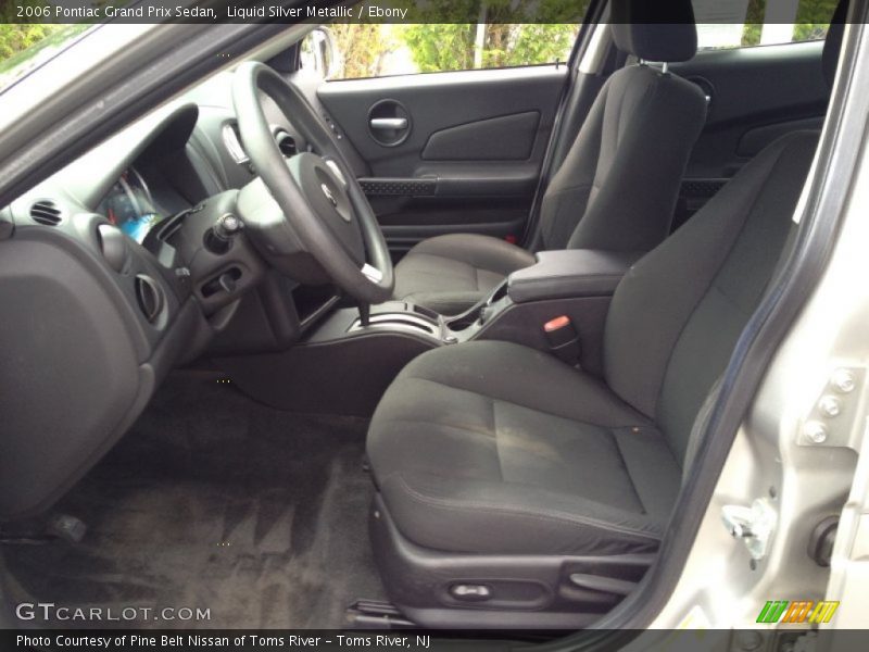 Liquid Silver Metallic / Ebony 2006 Pontiac Grand Prix Sedan