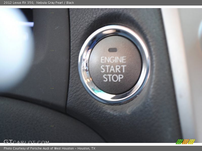 Nebula Gray Pearl / Black 2012 Lexus RX 350