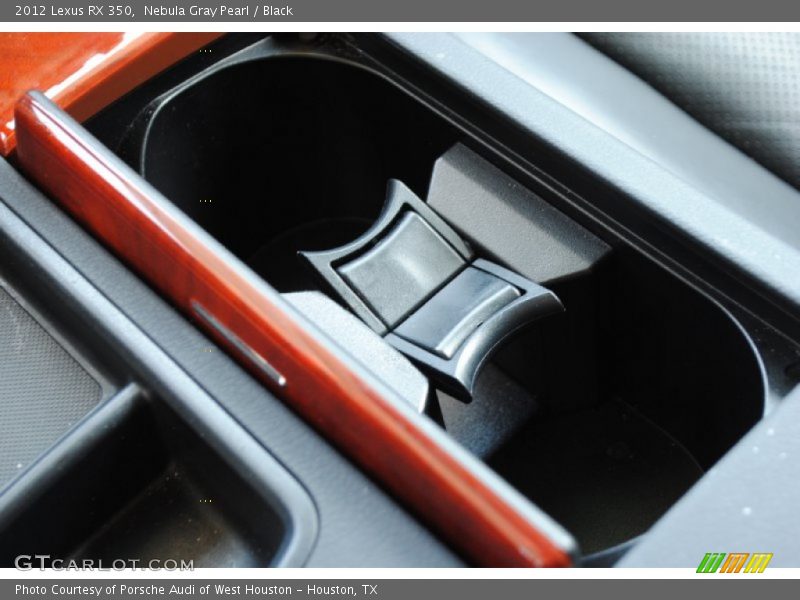 Nebula Gray Pearl / Black 2012 Lexus RX 350