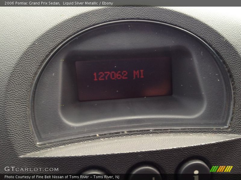 Liquid Silver Metallic / Ebony 2006 Pontiac Grand Prix Sedan