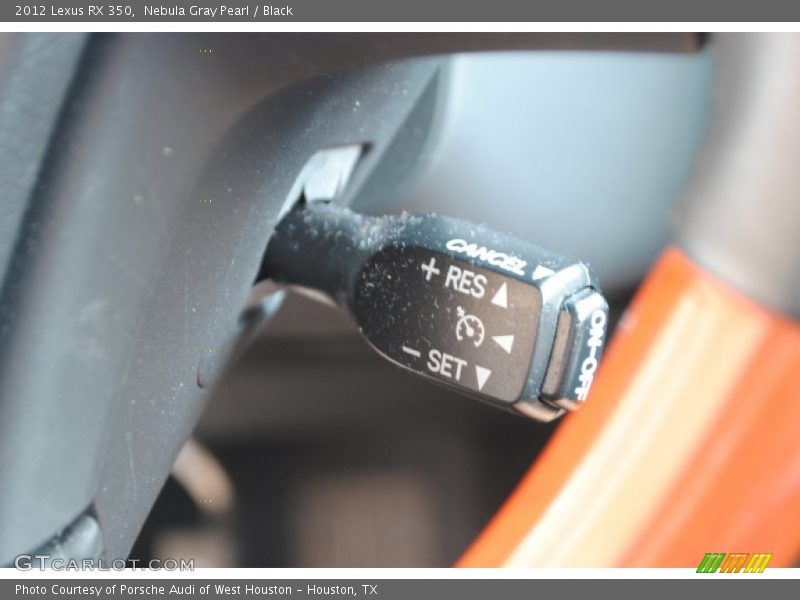Nebula Gray Pearl / Black 2012 Lexus RX 350
