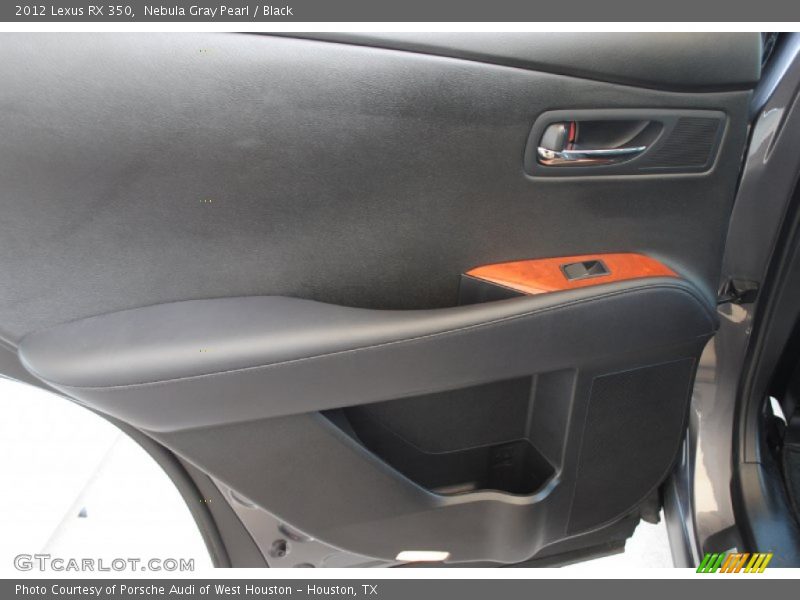 Nebula Gray Pearl / Black 2012 Lexus RX 350