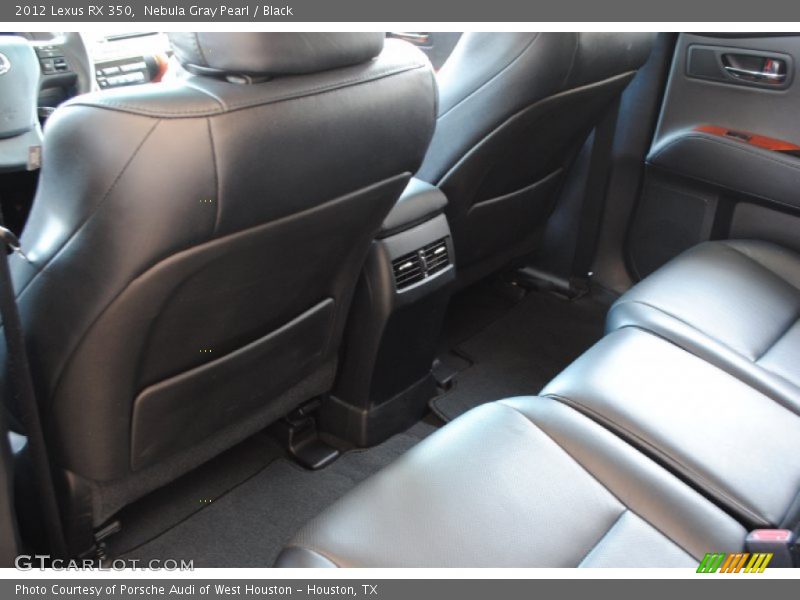 Nebula Gray Pearl / Black 2012 Lexus RX 350
