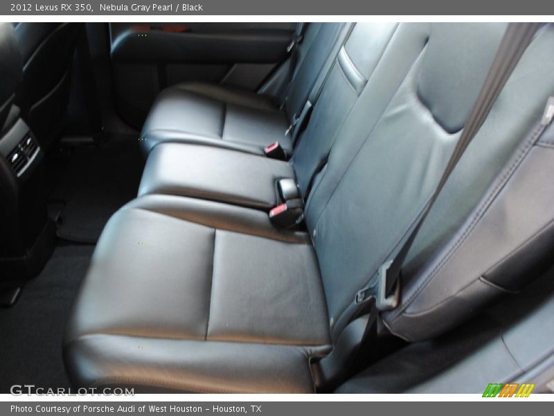 Nebula Gray Pearl / Black 2012 Lexus RX 350