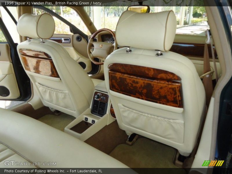 Rear Seat of 1996 XJ Vanden Plas