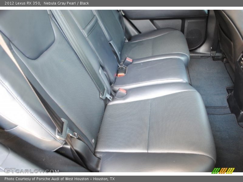 Nebula Gray Pearl / Black 2012 Lexus RX 350