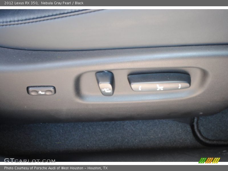 Nebula Gray Pearl / Black 2012 Lexus RX 350