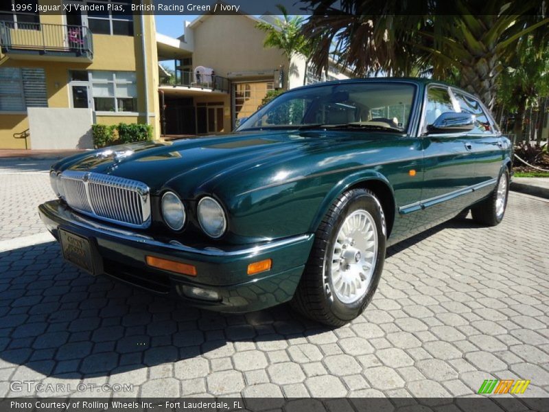 British Racing Green / Ivory 1996 Jaguar XJ Vanden Plas
