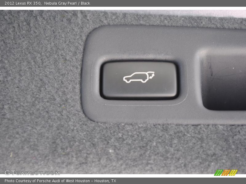 Nebula Gray Pearl / Black 2012 Lexus RX 350