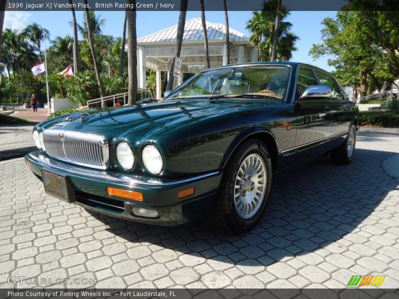 British Racing Green / Ivory 1996 Jaguar XJ Vanden Plas