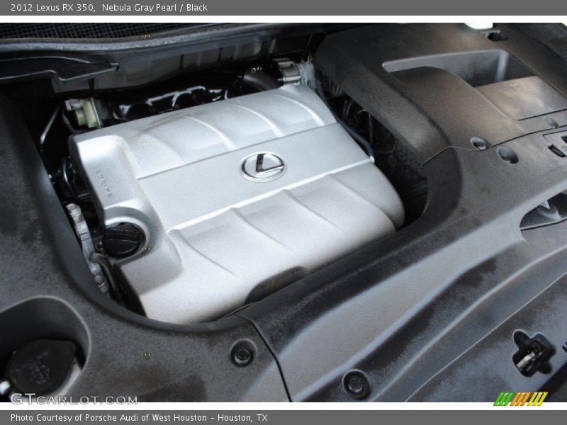 Nebula Gray Pearl / Black 2012 Lexus RX 350