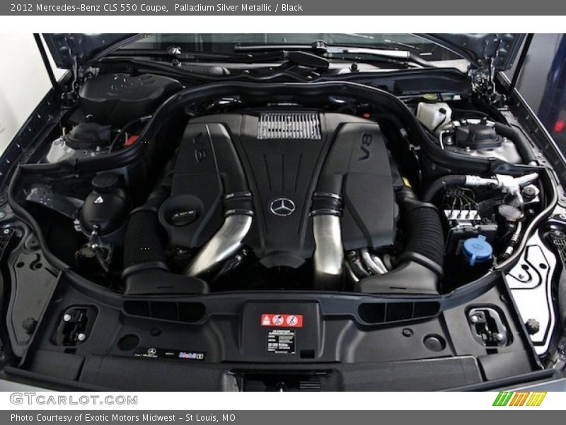  2012 CLS 550 Coupe Engine - 4.6 Liter Twin-Turbocharged DI DOHC 32-Valve VVT V8