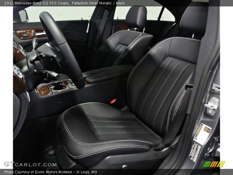 Front Seat of 2012 CLS 550 Coupe
