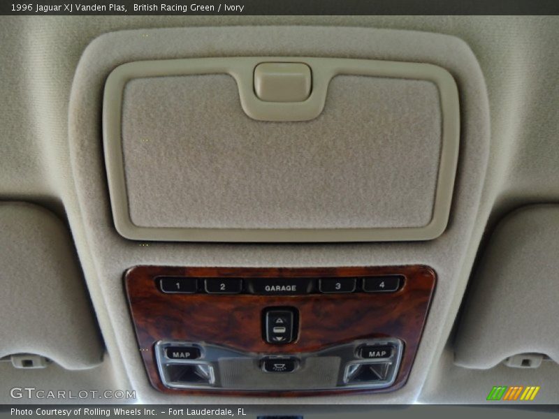 Controls of 1996 XJ Vanden Plas