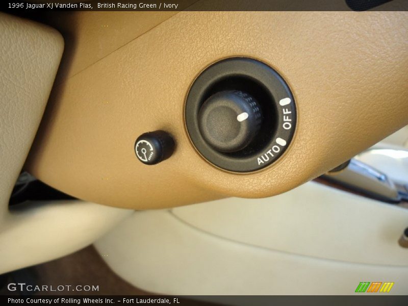 Controls of 1996 XJ Vanden Plas