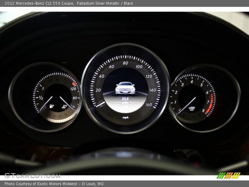  2012 CLS 550 Coupe 550 Coupe Gauges