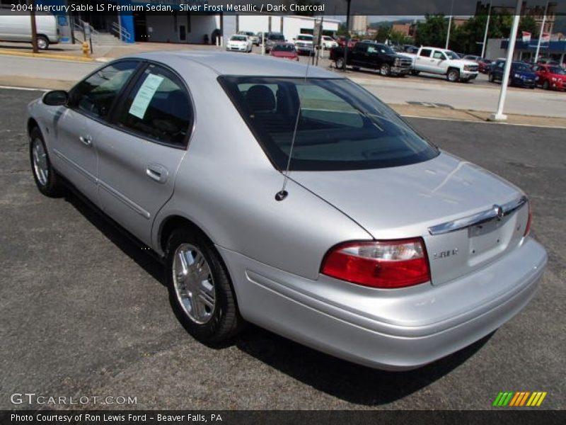 Silver Frost Metallic / Dark Charcoal 2004 Mercury Sable LS Premium Sedan