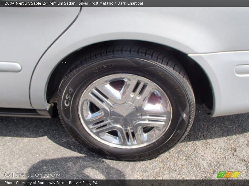 Silver Frost Metallic / Dark Charcoal 2004 Mercury Sable LS Premium Sedan