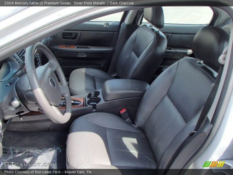 Silver Frost Metallic / Dark Charcoal 2004 Mercury Sable LS Premium Sedan