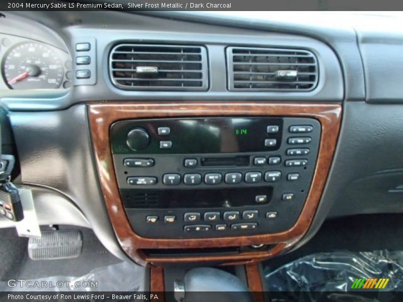 Silver Frost Metallic / Dark Charcoal 2004 Mercury Sable LS Premium Sedan