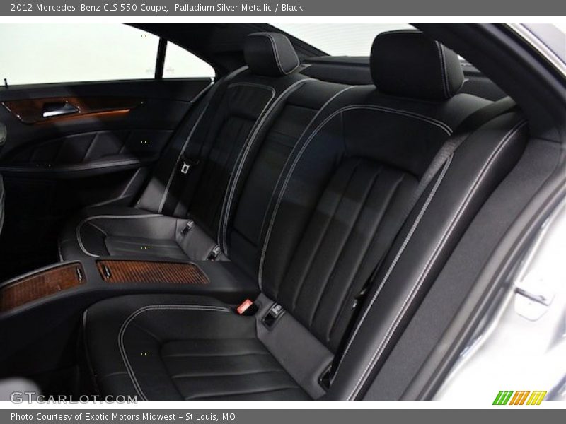 Rear Seat of 2012 CLS 550 Coupe