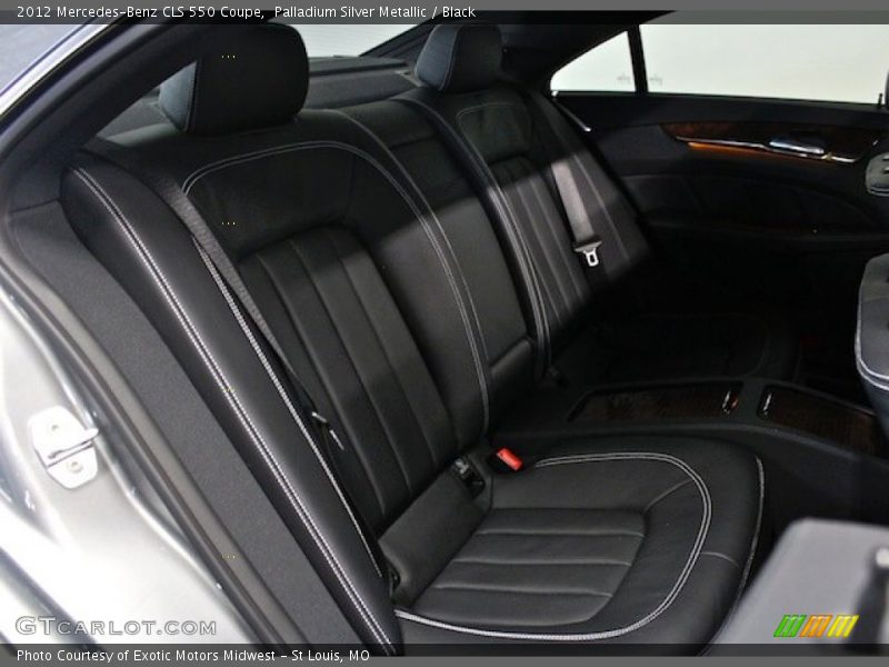 Rear Seat of 2012 CLS 550 Coupe