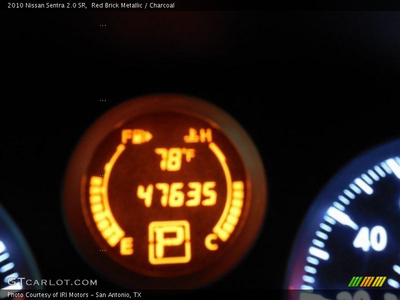Red Brick Metallic / Charcoal 2010 Nissan Sentra 2.0 SR