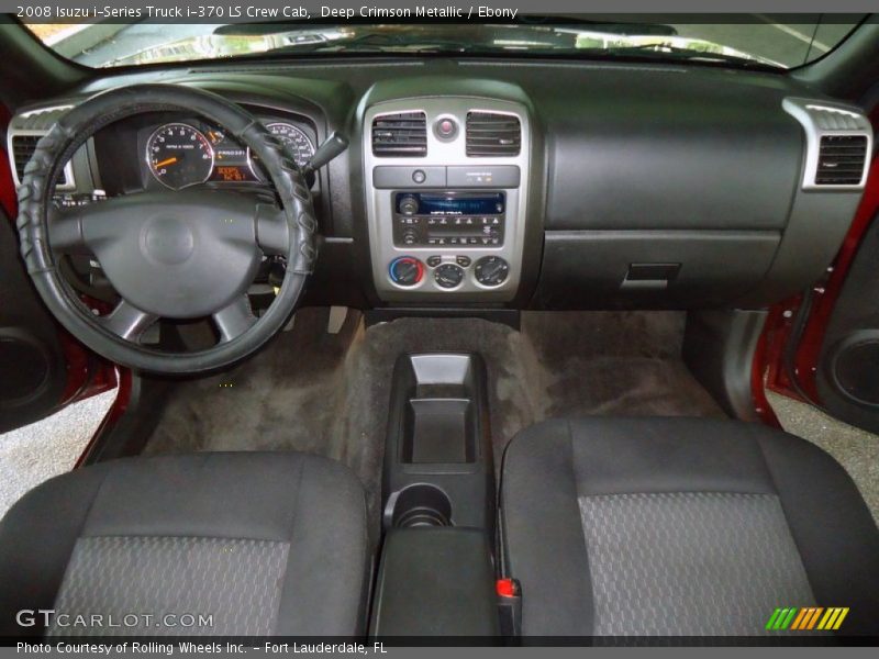 Dashboard of 2008 i-Series Truck i-370 LS Crew Cab