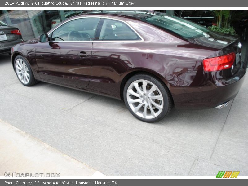  2014 A5 2.0T quattro Coupe Shiraz Red Metallic