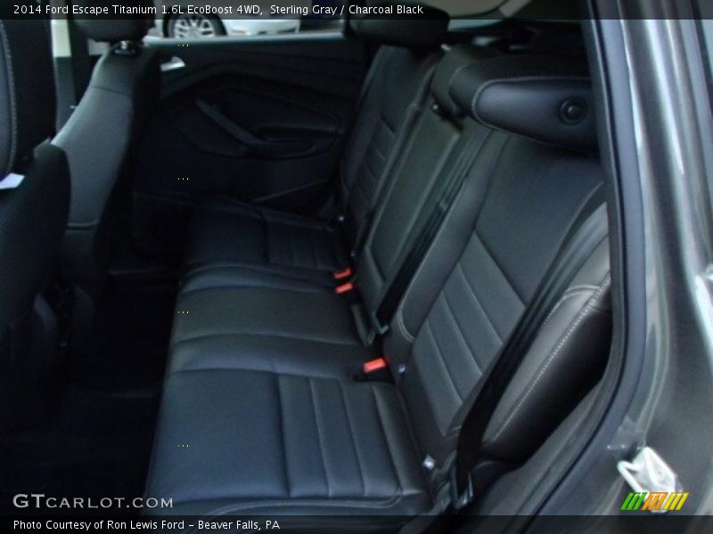 Sterling Gray / Charcoal Black 2014 Ford Escape Titanium 1.6L EcoBoost 4WD
