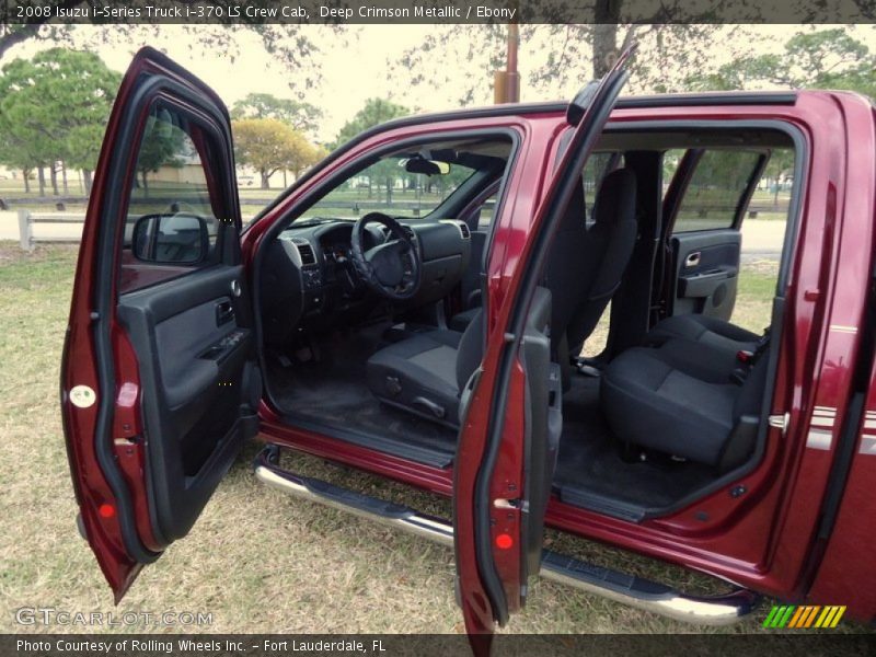 Deep Crimson Metallic / Ebony 2008 Isuzu i-Series Truck i-370 LS Crew Cab