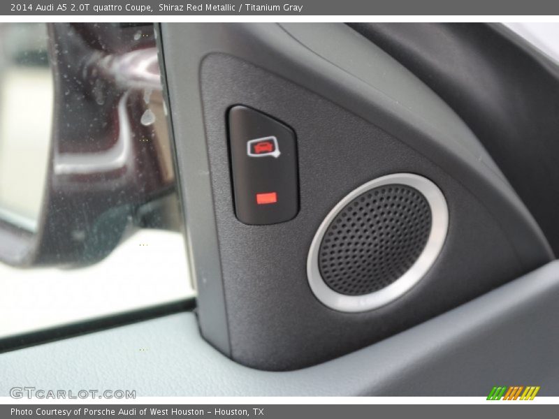 Shiraz Red Metallic / Titanium Gray 2014 Audi A5 2.0T quattro Coupe