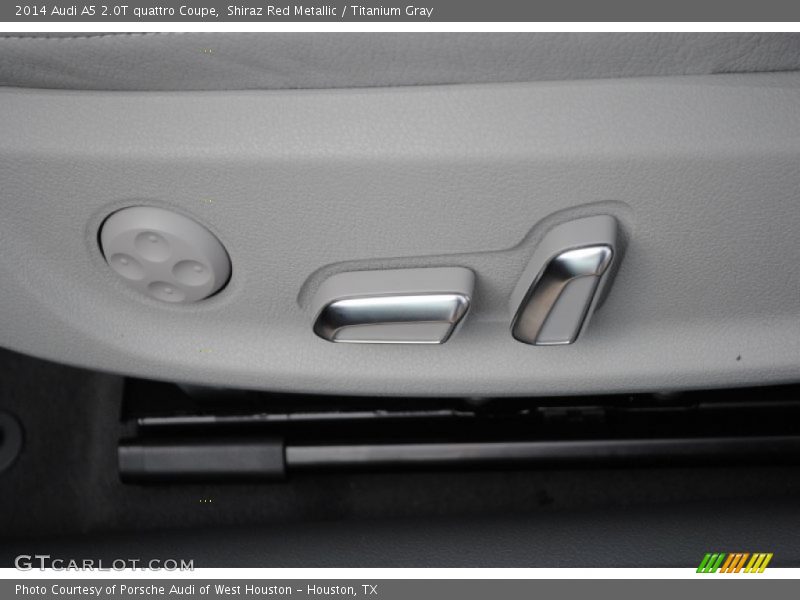 Shiraz Red Metallic / Titanium Gray 2014 Audi A5 2.0T quattro Coupe